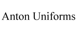 anton uniforms