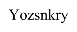 yozsnkry