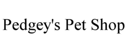pedgey's pet shop