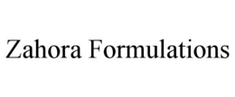 zahora formulations