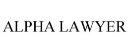 alpha lawyer