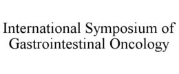 international symposium of gastrointestinal oncology