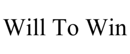 will to win