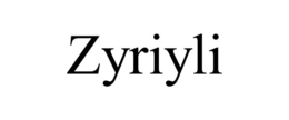 zyriyli