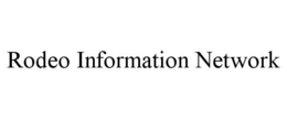rodeo information network