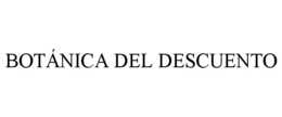 botÁnica del descuento