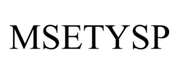 msetysp