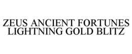 zeus ancient fortunes lightning gold blitz