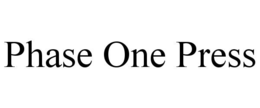 phase one press