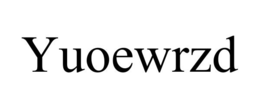 yuoewrzd