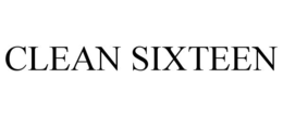 clean sixteen