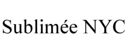 sublimÉe nyc
