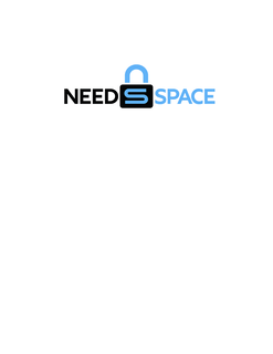 need s space