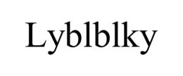 lyblblky