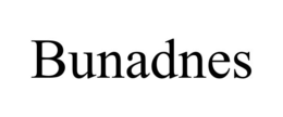 bunadnes