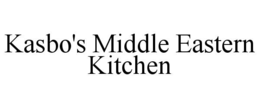 kasbo's middle eastern kitchen
