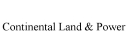 continental land & power