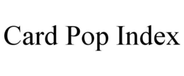 card pop index