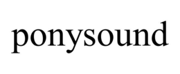 ponysound
