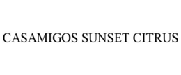 casamigos sunset citrus