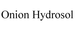 onion hydrosol