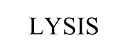 lysis