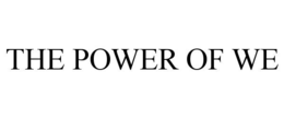 the power of we