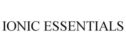 ionic essentials