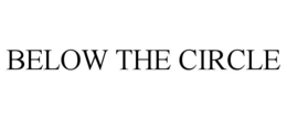 below the circle