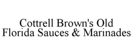 cottrell brown's old florida sauces & marinades