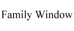 family window