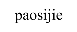 paosijie