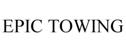 epic towing