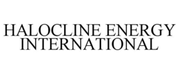 halocline energy international