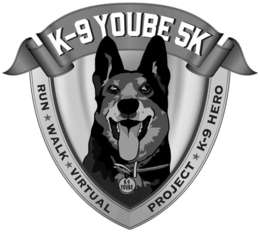 k-9 yoube 5k run walk virtual project k-9 hero k-9 yoube
