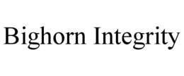 bighorn integrity