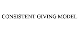 consistent giving model