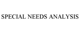 special needs analysis