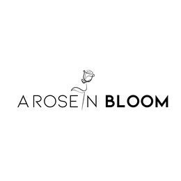 a rose in bloom