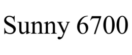 sunny 6700