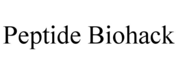 peptide biohack