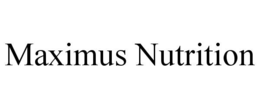 maximus nutrition