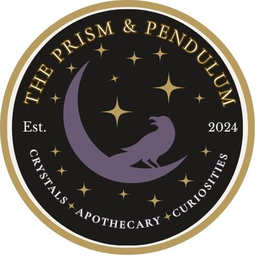 the prism & pendulum est. 2024 crystals apothecary curiosities
