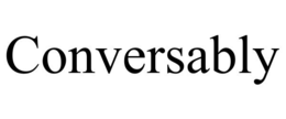 conversably