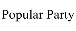 popular party