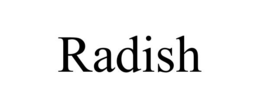 radish