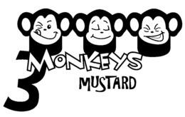 three monkeys mustard