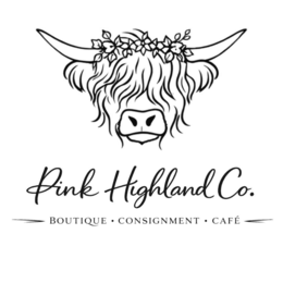 pink highland co. boutique · consignment · cafÉ