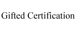 gifted certification