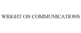 wright on communications